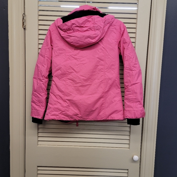 Core Powder Room coat pink and black size extra small - Picture 2 of 2